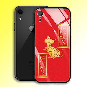 Ốp Lưng Mạ Màu Vàng Ánh Kim cho điện thoại Iphone XR - 03006 7986 MOUSE06 - Chuột Vàng 2020 - Hàng Chính Hãng