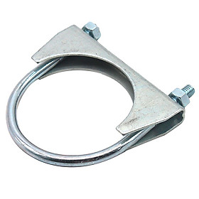 304 Stainless Steel Saddle U- Exhaust  Clamp - 3 Inch