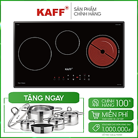 Bếp điện từ kết hợp hồng ngoại đa vùng nấu KAFF KF-IC3801 - Sản phẩm chính hãng
