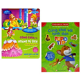 Bộ Tủ Sách Công Chúa Và Tủ Sách Khéo Tay - Tinh Mắt Topo Tip (Bộ 2 Cuốn)