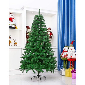 Cây thông noel màu xanh cao 240cm - Đế sắt, tán dày và đẹp, cây thông chắc chắn và dể tháo lắp