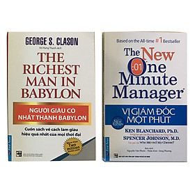 Nơi bán Combo Người Giàu Có Nhất Thành Babylon (Tái Bản) & Vị Giám Đốc Một Phút (Tái bản) - Giá Từ -1đ