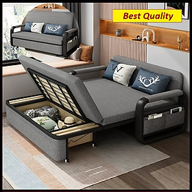 Mua Giường Sofa Đa Năng Có Ngăn Chứa Đồ. Ghế Sofa Giường Gấp Gọn. KT 1m28 x 1m9