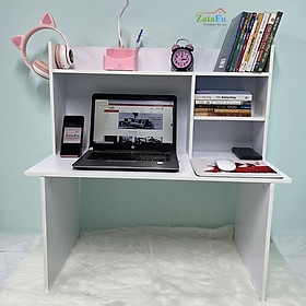 Mua Bàn Học  Bàn Làm Việc Ngồi Bệt Thông Minh Kèm Kệ Sách Trang Trí Thông Minh BLV-11