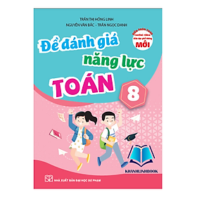 Sách - Đề đánh giá năng lực Toán 8 KP