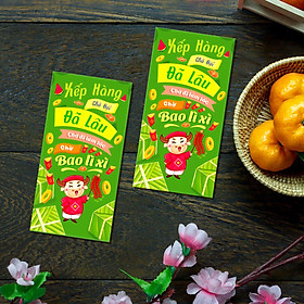 Combo 5 BAO LÌ XÌ MỪNG TUỔI CHÚC MỪNG NĂM MỚI TẾT TÂN SỬU 2021 – Mẫu Mới nhất, Chất Liệu Giấy Xịn Loại 1, Phù Hợp Với Mọi Lứa Tuổi