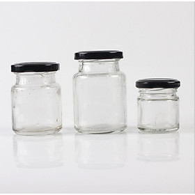 Mua Hũ Thủy Tinh Đựng Yến Nắp Thiết 30ml 50ml 75ml 100ml 150ml