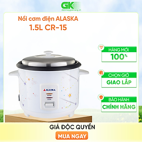 Mua CR-15 - NỒI CƠM ĐIỆN NẮP RỜI ALASKA 1.5 LÍT CR-15 - Hàng chính hãng
