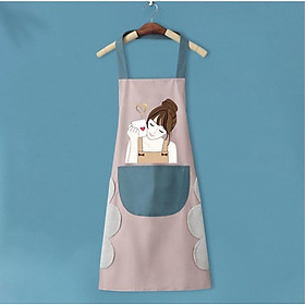 Mua Tạp Dề Cô Gái Kèm Khăn Lau. Phụ kiện giúp bạn gái trong nhà bếp thêm tiện lợi
