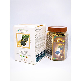 Hũ sâm Maca Peru đen khô thái lát - Lepidium Meyenii (200g)