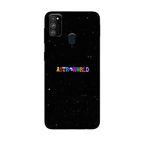 Ốp Lưng in cho Samsung Galaxy M30s Mẫu Du Hành Vũ Trụ - Hàng Chính Hãng