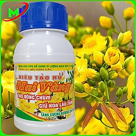 Phân bón siêu tạo nụ cho mai vàng - giữ hoa lâu tàn ( hủ 250ml)