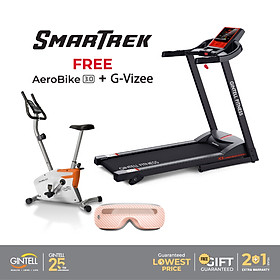 Máy Chạy Bộ Gintell SMARTREK tặng "Xe đạp tập AERO BIKE 3.0 + Máy massage mắt G-VIZEE"