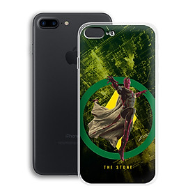 Ốp lưng Siêu Anh Hùng cho Apple Iphone 7 Plus/Iphone 8 Plus - 01014 0517 STONE01 - Silicone dẻo - Hàng Chính Hãng