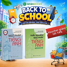 Combo 2 Cuốn Ngữ Pháp Và Trắc Nghiệm Ngữ Pháp Tiếng Anh
