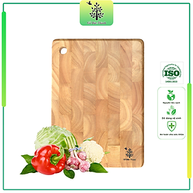 Mua Thớt gỗ hình chữ nhật nhỏ  sớ lật phong cách Châu Âu | Gỗ Đức Thành 08701 | Đạt chứng nhận vệ sinh an toàn thực phẩm