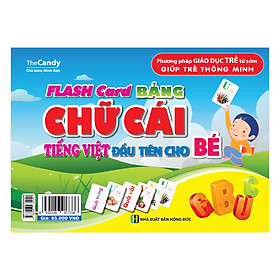 Nơi bán Flashcard Dạy Trẻ Theo Phương Pháp Glenn Doman - Bảng Chữ Cái Tiếng Việt Đầu Tiên Cho Bé - Giá Từ -1đ