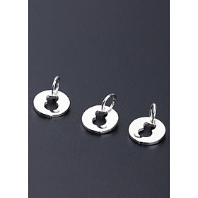 Hình ảnh Combo 3 cái charm bạc hình mèo treo - Ngọc Quý Gemstones