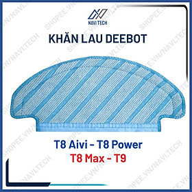 Phụ kiện khăn lau, giẻ lau dành cho robot hút bụi lau nhà Deebot Ozmo T8, T8 Aivi, T8 Max, T8 Power, T8 Aivi Plus, N8 Pro