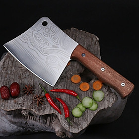 DAO BẾP NHẬT BẢN AZUCHI THÉP DAMASCUS MÃ d4DT121