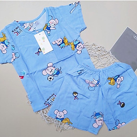 BỘ MẶC MÁT CHO BÉ TRAI , BỘ TÔN(TOLE), BỘ VẢI LANH (6-30)kg