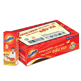 Thùng 48 Hộp Sữa Lúa Mạch Ovaltine (180ml/Hộp)