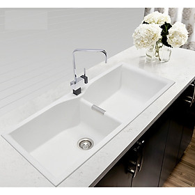 Mua Chậu đá rửa bát 2 hộc cánh én cao cấp  CHINOX 99x48cm rộng rãi tiện lợi ( đủ màu