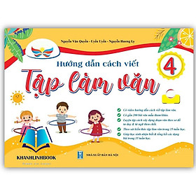 Sách - hướng dẫn cách viết tập làm văn 4 ( cánh diều )