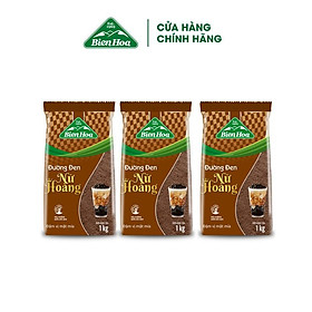 Combo 3 Đường đen nữ hoàng Biên Hòa 1kg/túi