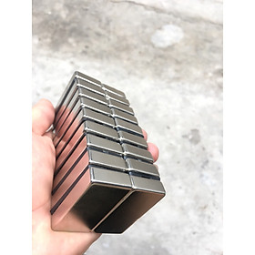 Nam Châm Trắng 40x20x10mm ( Từ Tính Hút Cực Mạnh ) - Nam Châm Đất Hiếm NdFeB
