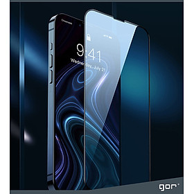 Mua Miếng Dán Kính Cường Lực Full Viền Đen GOR cho iPhone 13 Mini / 13 / 13 Pro / 13 Pro Max - Hàng Nhập Khẩu