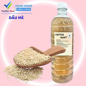 Dầu Mè Nguyên Chất Viettin Mart 1 Lít