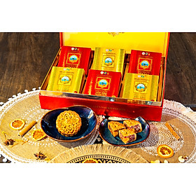 Bánh trung thu yến sào khánh hòa hộp 6 bánh 200gram