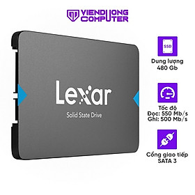 Mua Ổ cứng SSD 480GB Lexar NQ100-LNQ100X480G-RNNNG dung lượng khủng - Hàng chính hãng