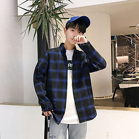 Áo Sơ Mi CARO FLANEL Form Rộng Unisex Nam Nữ Hottrend Chất Kate Đẹp,Áo sơ mi kẻ sọc phong cáchTHỜI TRANG, áo sơ mi nam cao cấp phong cách nam tính với 3 màu lựa chọn