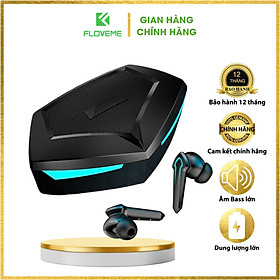 Mua Tai Nghe Gaming Không Dây Bluetooth 5.2 - FLOVEME P30  hỗ trợ đàm thoại độ trễ cực thấp khi chơi game  Bass mạnh mẽ - Hàng chính hãng
