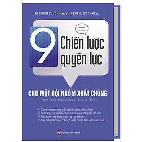 Hình ảnh Cuốn sách 9 chiến lược cho một đội nhóm xuất chúng