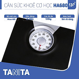 Cân sức khoẻ cơ học Tanita HA680 Nhật Bản,Cân Tanita, chính hãng nhật bản,cân cơ học,cân chính hãng,cân nhật bản,cân sức khoẻ y tế,cân sức khoẻ gia đình,cân sức khoẻ cao cấp,cân120kg,cân 130kg,Cân sức khoẻ mini