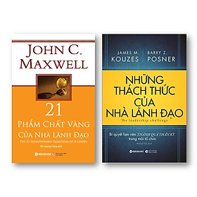 Hình ảnh Combo Sách Cho Nhà Lãnh Đạo: 21 Phẩm Chất Vàng Của Nhà Lãnh Đạo + Những Thách Thức Của Nhà Lãnh Đạo