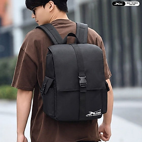 Balo Laptop Thời Trang Xbags Modern Màu Đen, Nhiều Ngăn Tiện Dụng, Đựng Laptop 14 Inch, Sang Trọng Nhỏ Gọn!
