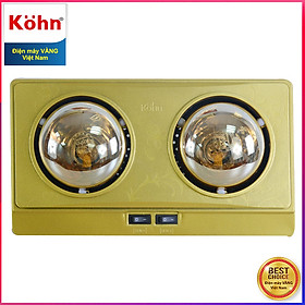 Đèn sưởi nhà tắm Braun Kohn KN02G - Hàng chính hãng
