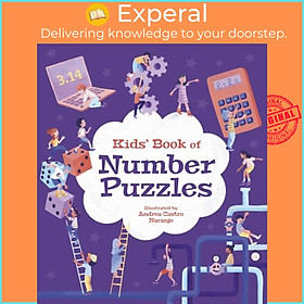 Sách - Kids' Book of Number Puzzles by Andrea Castro Naranjo (UK edition, paperback)