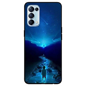Ốp lưng dành cho Oppo Reno 5 mẫu Cậu Bé Lội Suối
