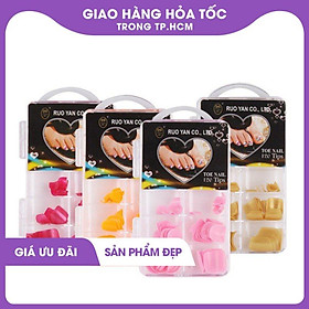 Móng chân fake thực hiện nail màu sắc 120 móng 0594