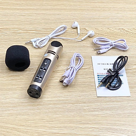 Mua Micro kiêm sound card live stream C16