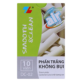 10 Hộp Phấn Không Bụi Thiên Long DC-02