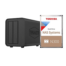 Mua Bộ thiết bị lưu trữ DAS TerraMaster D5 Hybrid+N300 Hàng chính hãng