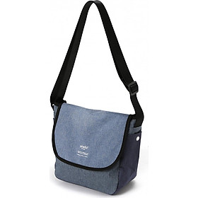 Túi đeo chéo ANELLO unisex vải polyester cỡ nhỏ AT-N0661 - Màu