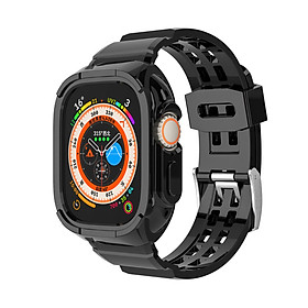 Mua Ốp Case tích hợp dây đeo Simple bảo vệ cho Apple Watch Ultra / Apple Watch Ultra 2 Size 49mm - Hàng Chính Hãng