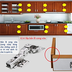 Bản lề Inox 304 có giảm chấn BOSS